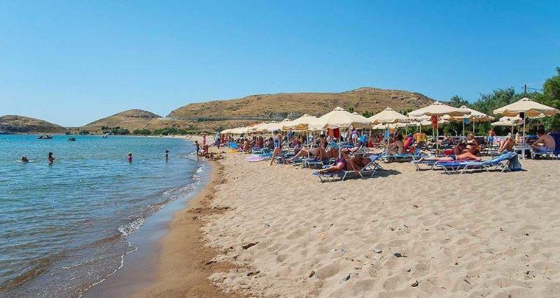 Platy Beach Hotel Eksteriør bilde